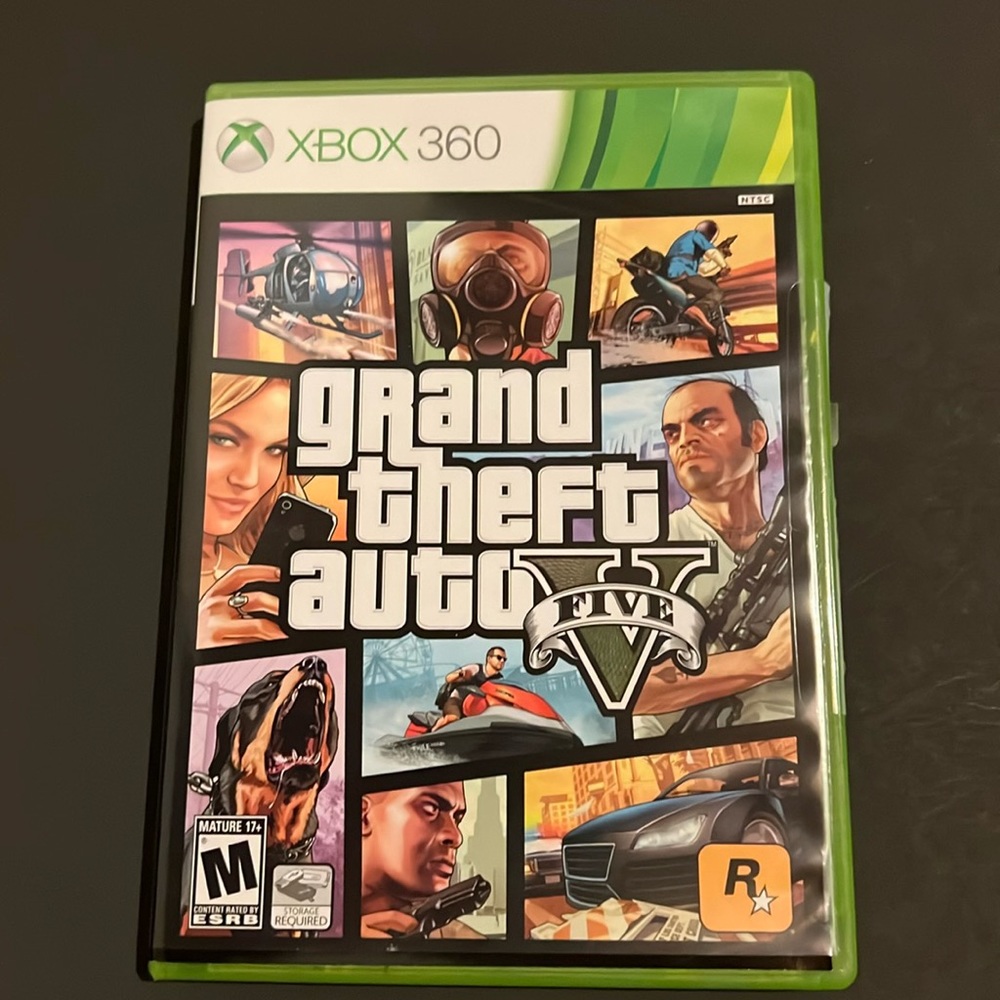 XBOX 360 Game - Grand Theft Auto Five (2 Disc)